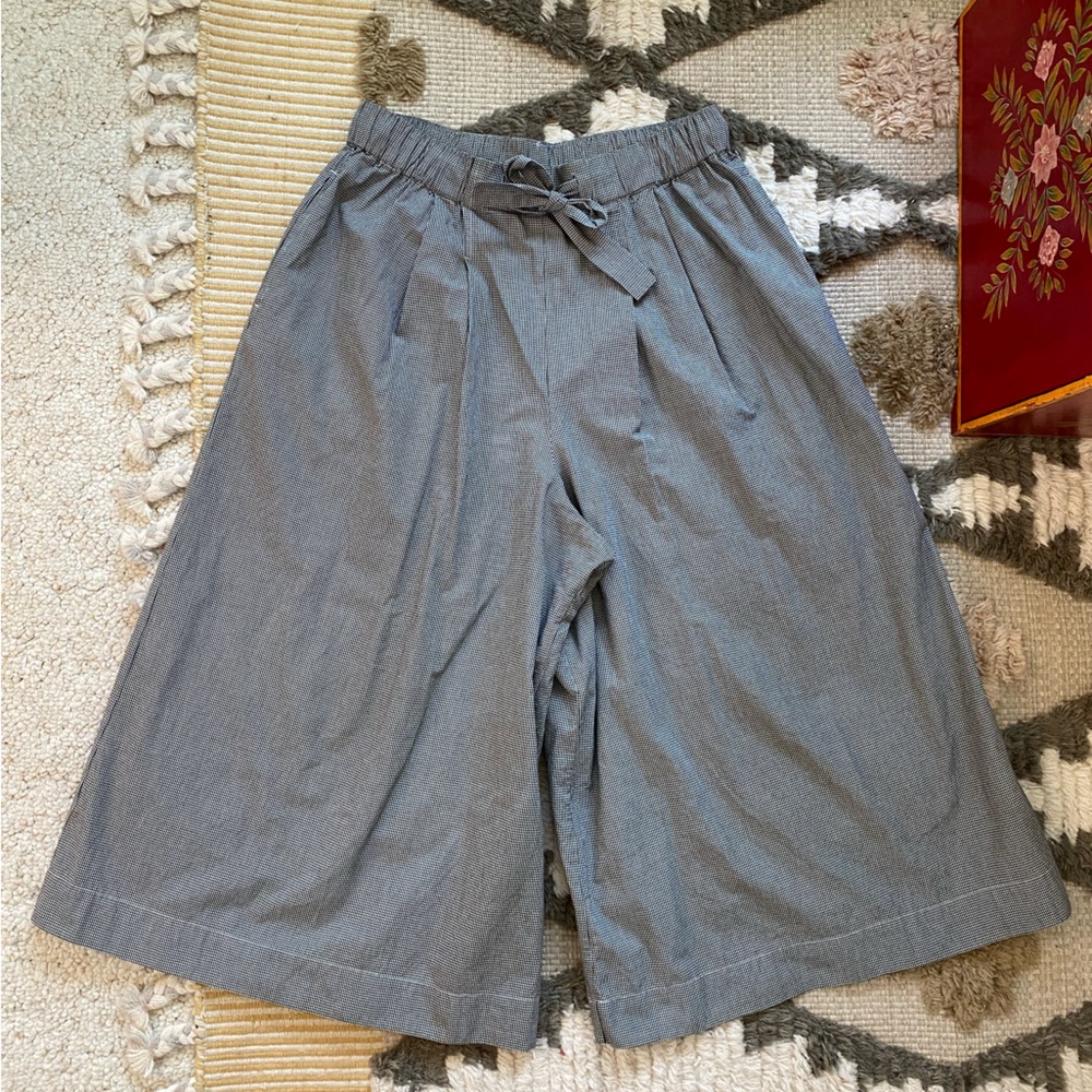 TOAST UK Wide Leg Gingham Trousers US12/UK16